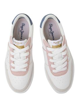 Zapatillas Pepe Jeans Kenton Hami Blanco para Niña