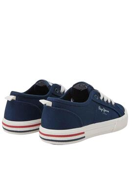 Zapatillas Pepe Jeans Brady Basic  Marino Niño