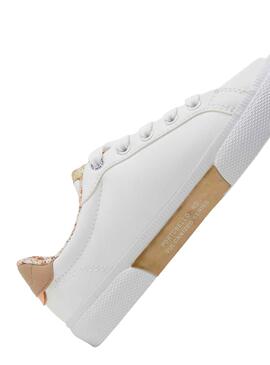 Zapatillas Pepe Jeans Kenton Flag Blanco para Niña