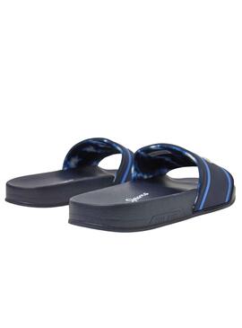 Chanclas Pepe Jeans Slider Logo Marino para Niño