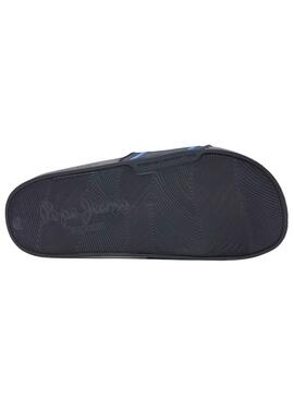 Chanclas Pepe Jeans Slider Logo Marino para Niño