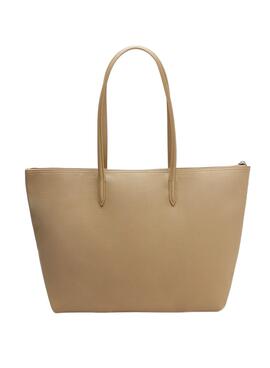 Bolso Lacoste Shopping Marrón para Mujer