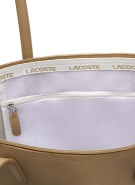 Bolso Lacoste Shopping Marrón para Mujer