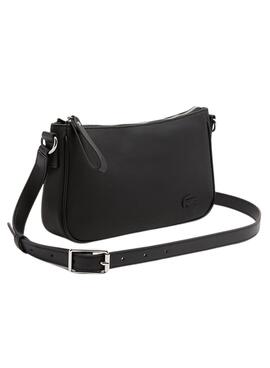 Bolso Lacoste Baguette Negro para Mujer
