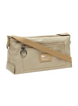 Bolso Lacoste Crossover Beige para Mujer y Hombre