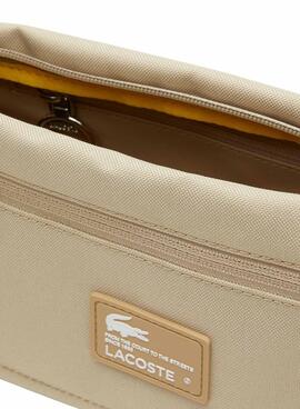 Bolso Lacoste Crossover Beige para Mujer y Hombre