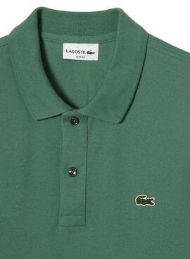 Polo Lacose Bord-Cotes Verde Para Hombre