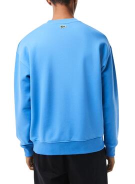 Sudadera Lacoste Vintage Azul para Hombre