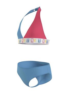 Bikini Tommy Hilfiger Triangle Azul para Niña