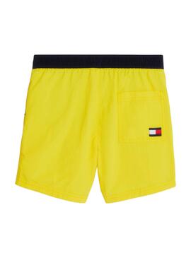 Bañador Tommy Hilfiger Flag Amarillo para Niño