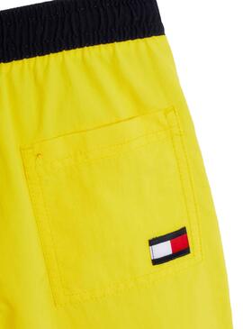 Bañador Tommy Hilfiger Flag Amarillo para Niño