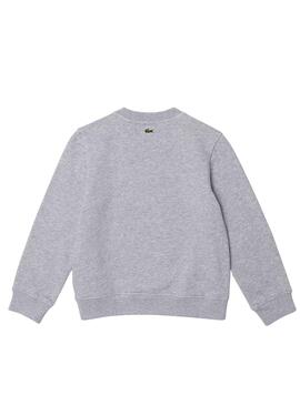 Sudadera Lacoste Graphic Gris para Niño