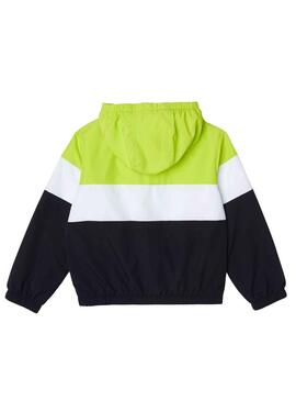 Chaqueta Lacoste Colorblock Marino para Niño