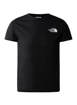 Camiseta The North Face Dome Negro para Niño