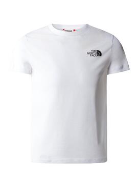 Camiseta The North Face Dome Blanco para Niño