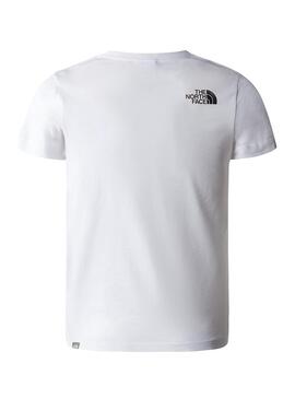 Camiseta The North Face Dome Blanco para Niño