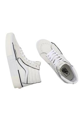 Zapatillas Vans SK8-Hi Reconstruct Blanco