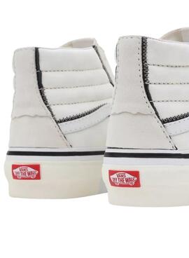 Zapatillas Vans SK8-Hi Reconstruct Blanco