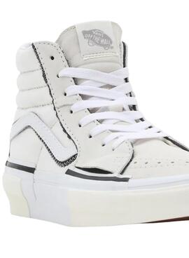 Zapatillas Vans SK8-Hi Reconstruct Blanco