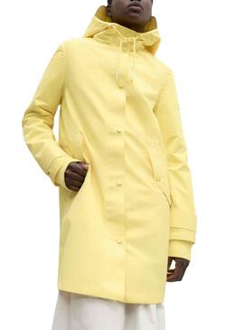 Abrigo Ecoalf Rinnes Amarillo para Mujer