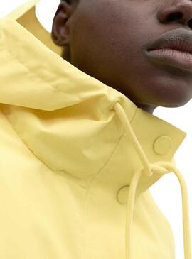 Abrigo Ecoalf Rinnes Amarillo para Mujer