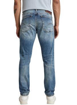 Pantalón Vaquero G Star 3301 Regular Tapered Azul