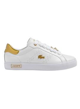 Zapatillas Lacoste Powercourt 2.0 Blanco Mujer