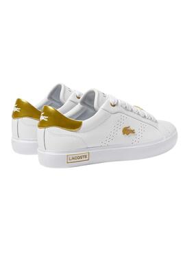 Zapatillas Lacoste Powercourt 2.0 Blanco Mujer