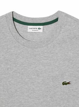 Camiseta Lacoste Color Block Gris para Hombre