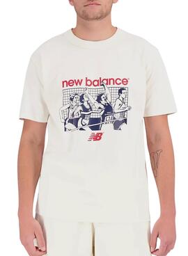 Camiseta New Balance Atletics Remastered Blanco