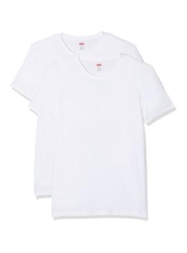 Pack Camisetas Levis Blanco