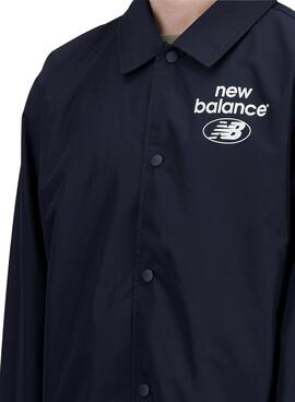 Chaqueta New Balance Essentials Reimagined Marino