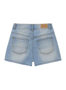 Short Mayoral Básico Denim para Niña