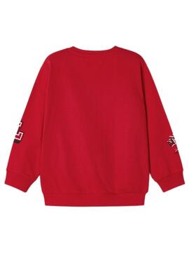 Sudadera Mayoral Print Rojo para Niño