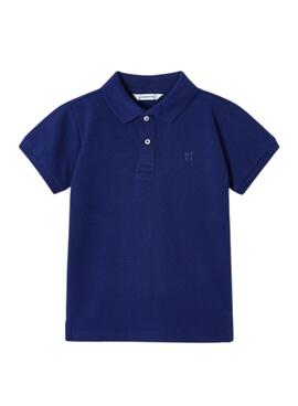 Polo Mayoral Granito Azul Marino para Niño