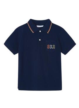 Polo Mayoral Prints Azul Marino para Niño