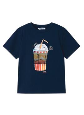 Camiseta Mayoral Lenticular Marino para Niño