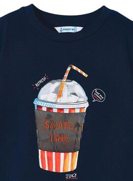 Camiseta Mayoral Lenticular Marino para Niño