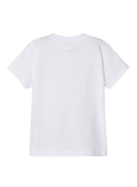 Camiseta Mayoral Wild Blanco para Niño