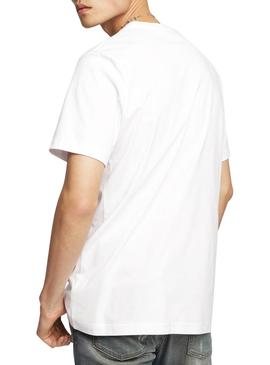 Camiseta Diesel T-JUST Division Blanco Hombre