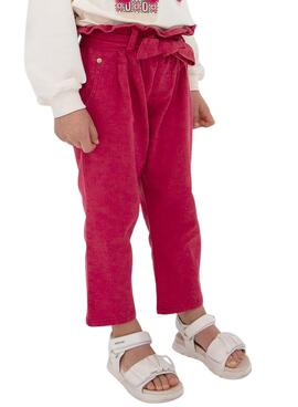 Pantalón Mayoral Slouchy Rosa para Niña