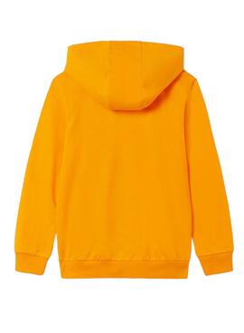 Sudadera Mayoral Print Naranja para Niño