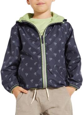 Cortavientos Mayoral Ligero Reversible Verde Niño