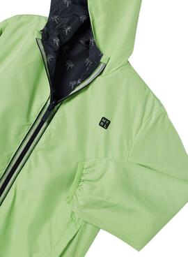 Cortavientos Mayoral Ligero Reversible Verde Niño