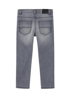 Pantalón Mayoral Sort Denim Gris para Niño