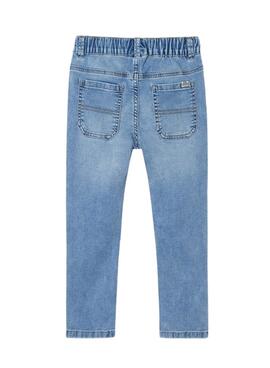 Pantalón Mayoral Soft Denim Jogger Azul para Niño