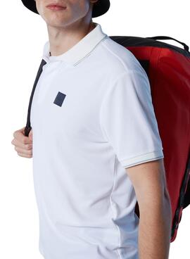 Polo North Sails Coolmax Blanco para Hombre