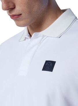 Polo North Sails Coolmax Blanco para Hombre