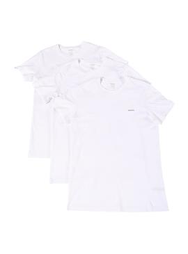 Pack de Camisetas Diesel UMTEE-JAKE Blanco