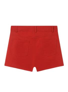 Short Mayoral Felpa 5B Rojo para Niña